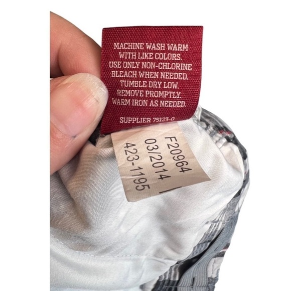 𝅺ARIZONA Jeans Co Boys Shorts with Adjustable Waist, Plaid Size 14 Reg - Picture 5 of 9